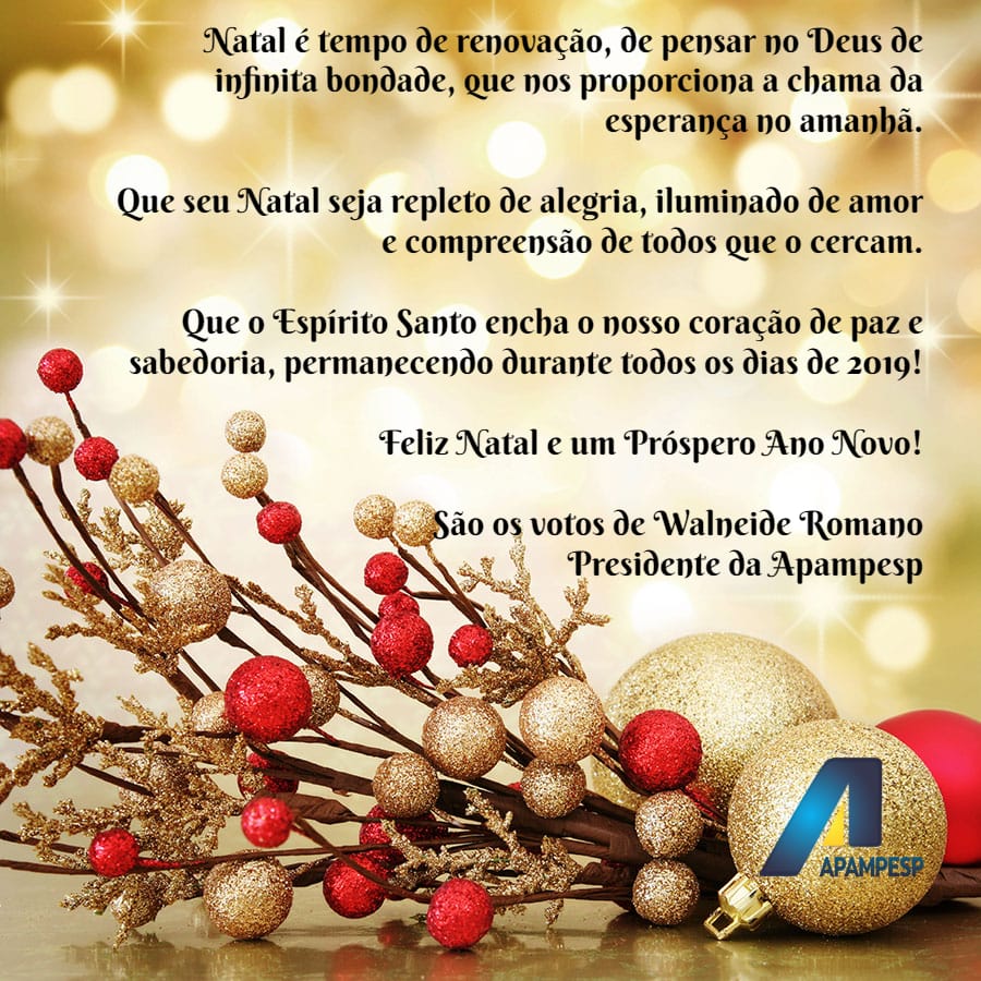 Feliz Natal e um Próspero Ano Novo. — Camara Municipal de Pradópolis