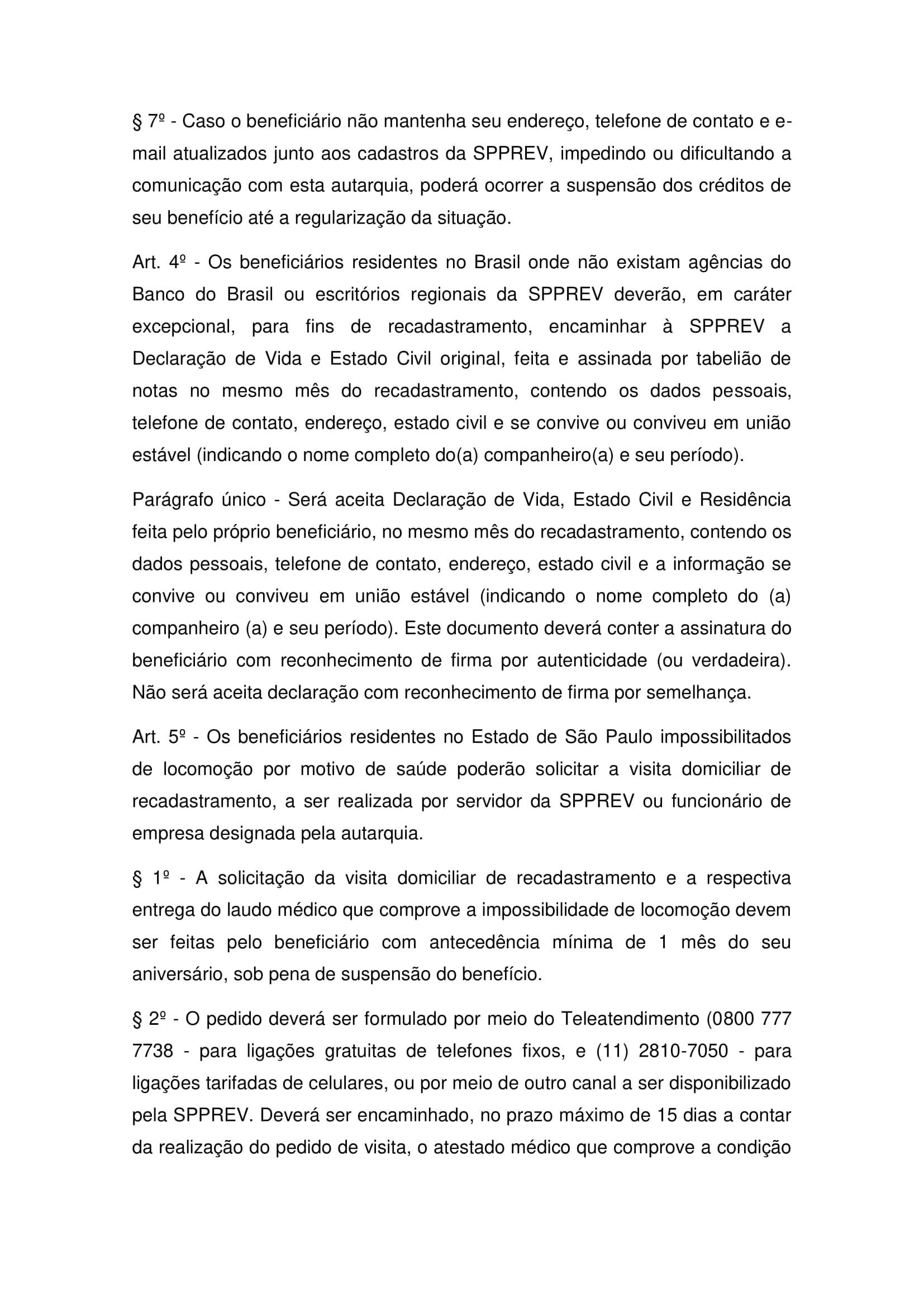 SPPrev Divulga Regras Para O Recadastramento 2023 APAMPESP